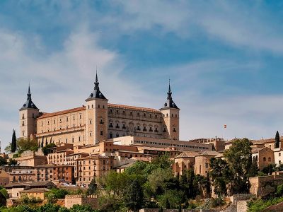 Vistas, Toledo, Alcázar, casco antiguo